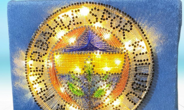 Led Işıklı Filografik Fenerbahçe Logosu